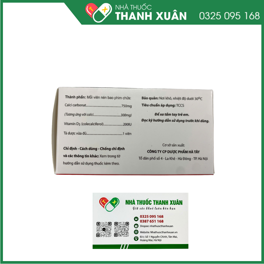 Meza-calci D3 phòng và điều trị thiếu hụt calci, vitamin D